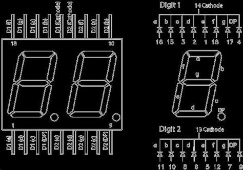 2 digit seven segment display datasheet|2 digit 7 segment led.